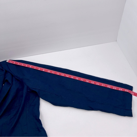 TRUTH, MEN’s 100% LINEN LIGHT & AIRY SUMMER NAVY JACKET, SIZE 42 (LARGE) - Picture 16 of 16